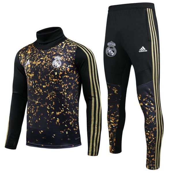 Chandal Real Madrid 2019/20 Oro Negro